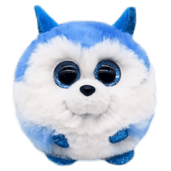TY Puffies Prince husky koira pehmo
