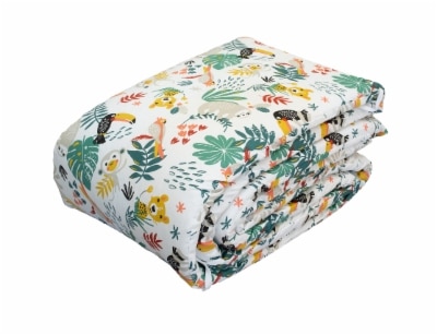 Sängyn reunapehmuste 30x360 cm tropiikki 1 Sängyn reunapehmuste 30x360 cm tropiikki