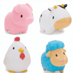 Munchkin Kylpylelut -Maatilan eläimiä 4-pack