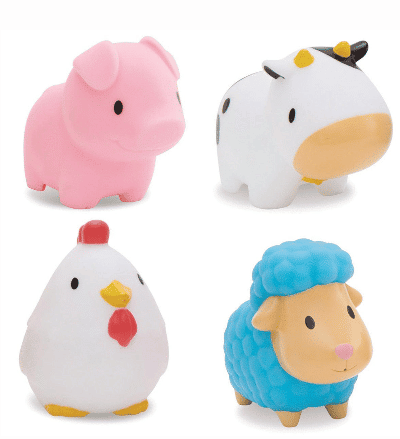 Munchkin Kylpylelut -Maatilan eläimiä 4-pack 1 Munchkin Kylpylelut -Maatilan eläimiä 4-pack