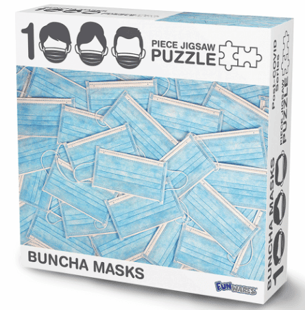 Kasvomaski -palapeli 1000