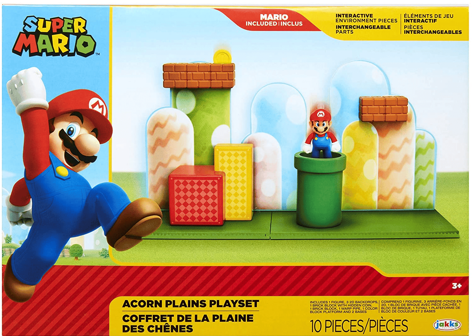 Super Mario leikkisetti Acorn Plains playset-muksumassi.fi
