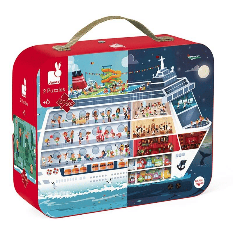 Janod Ristelyalus -palapelisalkku 1 Janod Ristelyalus -palapelisalkku