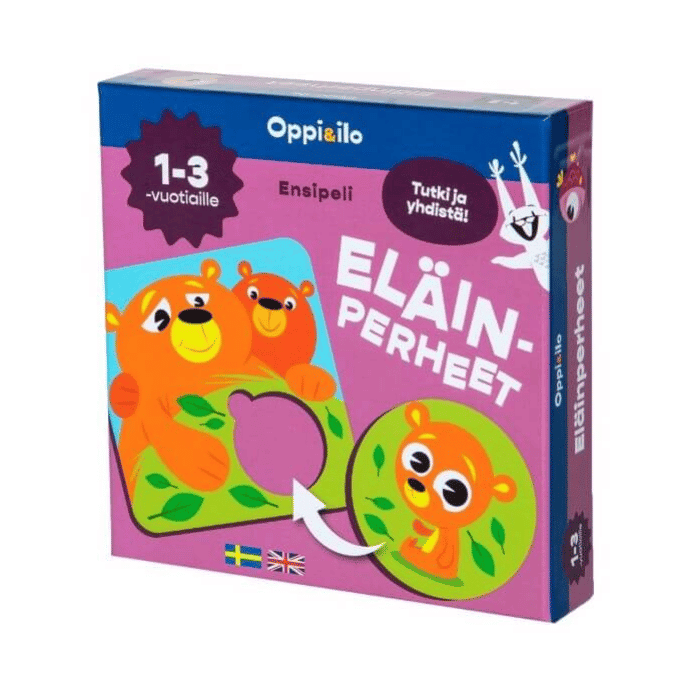 Oppi&Ilo Eläinperheet ensipeli 1 Oppi&Ilo Eläinperheet ensipeli
