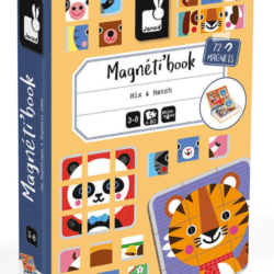 Janod Magneettikirja Hassu eläimet