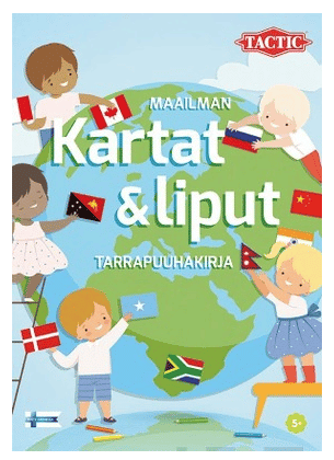 Maailman Kartat ja liput Tarrapuuhakirja 1 Maailman Kartat ja liput Tarrapuuhakirja