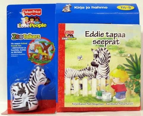 Fisher-Price kirja ja seepra 1 Fisher-Price kirja ja seepra
