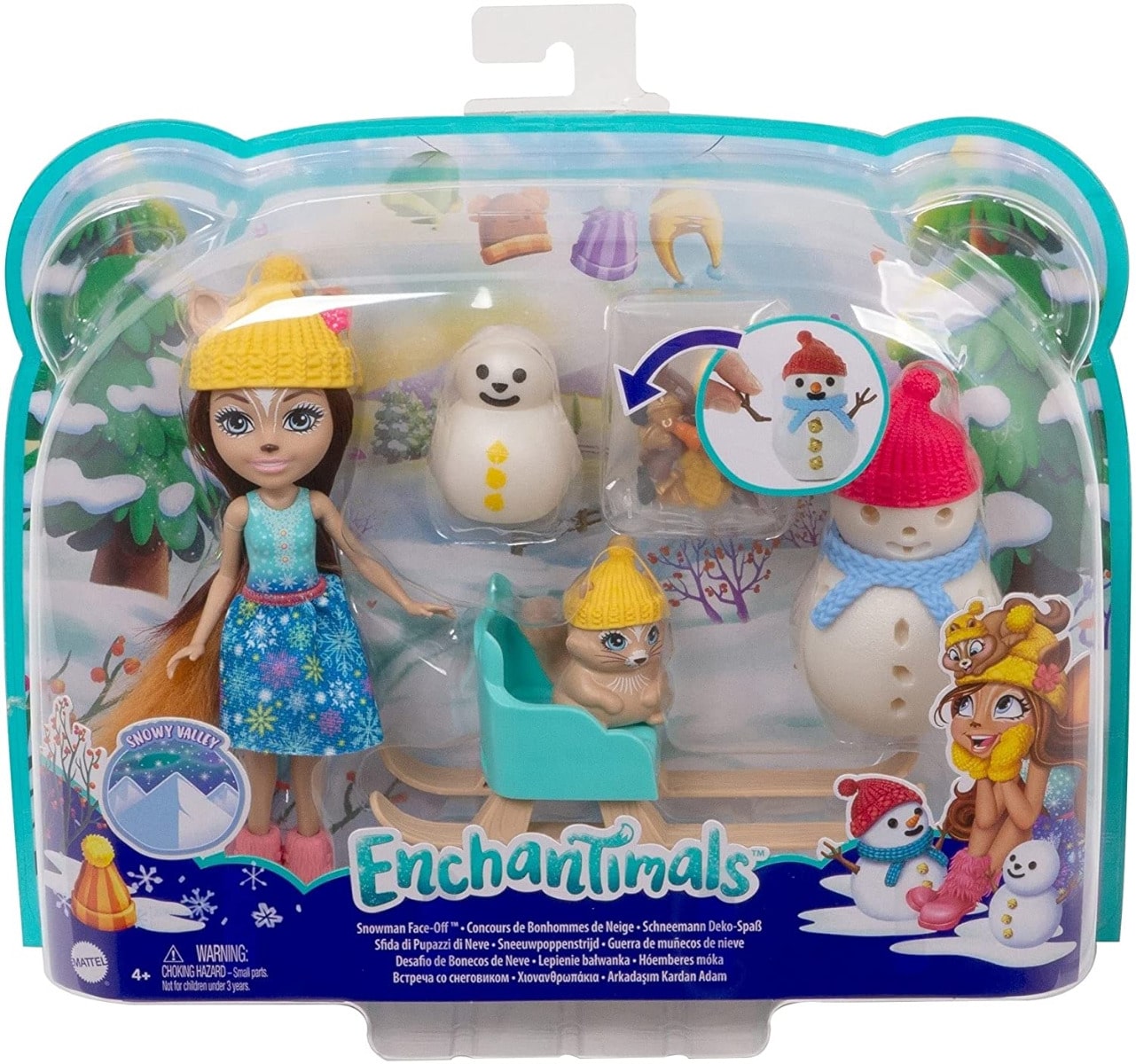 Enchantimals Snowman Face off -hahmosetti 1 Enchantimals Snowman Face off -hahmosetti