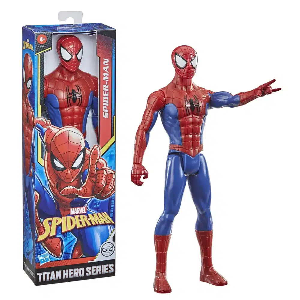 Marvel Titan Hero Series Spider-man -figuuri 2 Marvel Titan Hero Series Spider-man -figuuri - Image 2