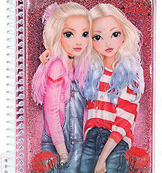 TopModel muistivihko Friends June & Jill