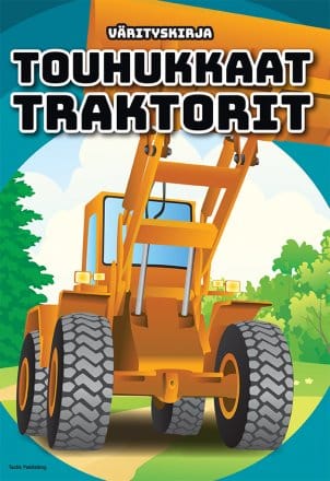 Touhukkaat Traktorit - värityskirja 1 Touhukkaat Traktorit - värityskirja-muksumassi.fi