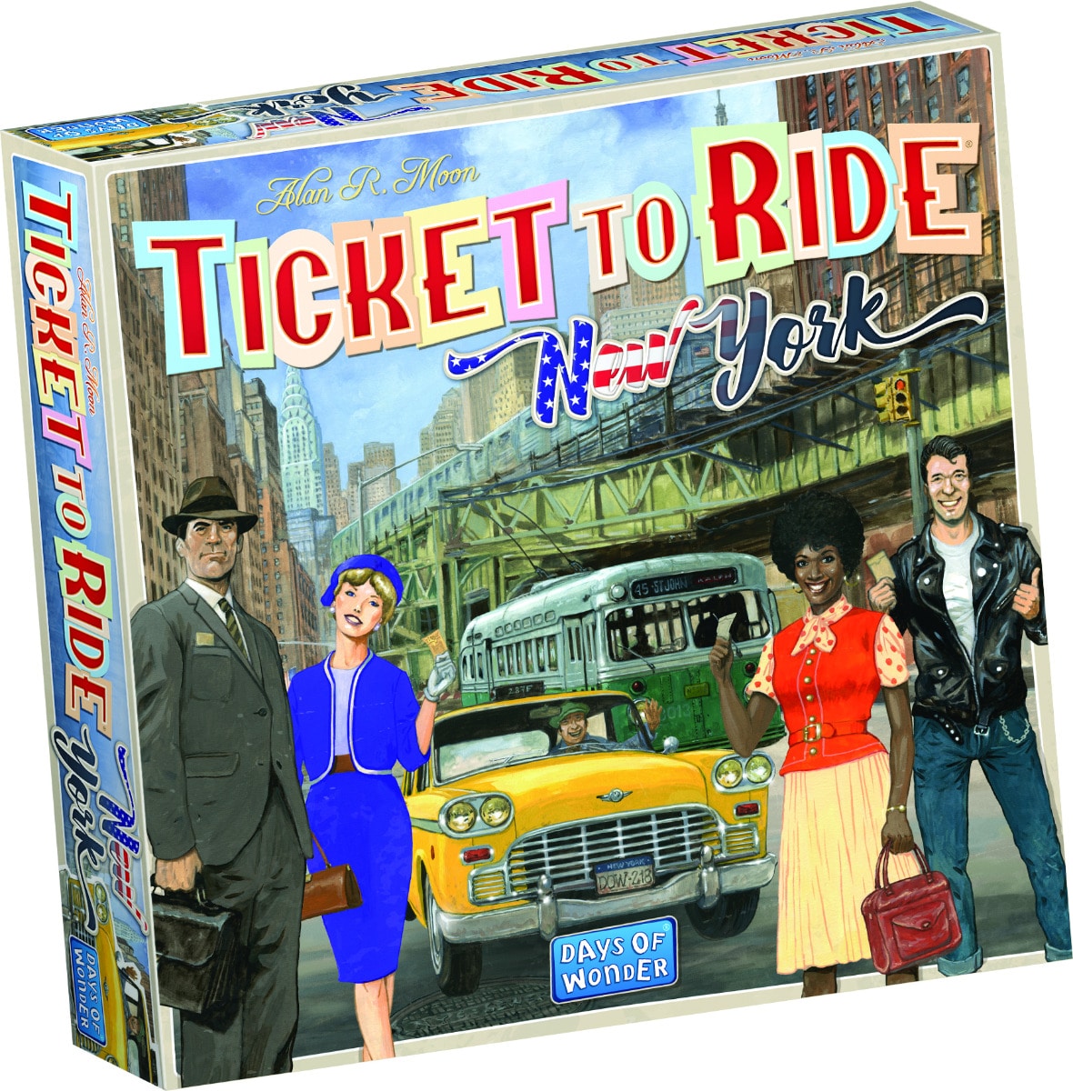 Ticket to Ride Menolippu New York -lautapeli 1 Ticket to Ride Menolippu New York -lautapeli