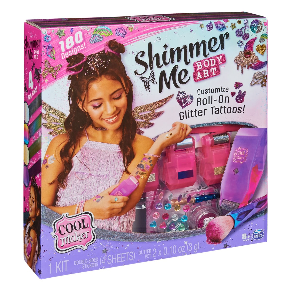 Cool Maker Shimmer Me Body Art 1 Cool Maker Shimmer Me Body Art