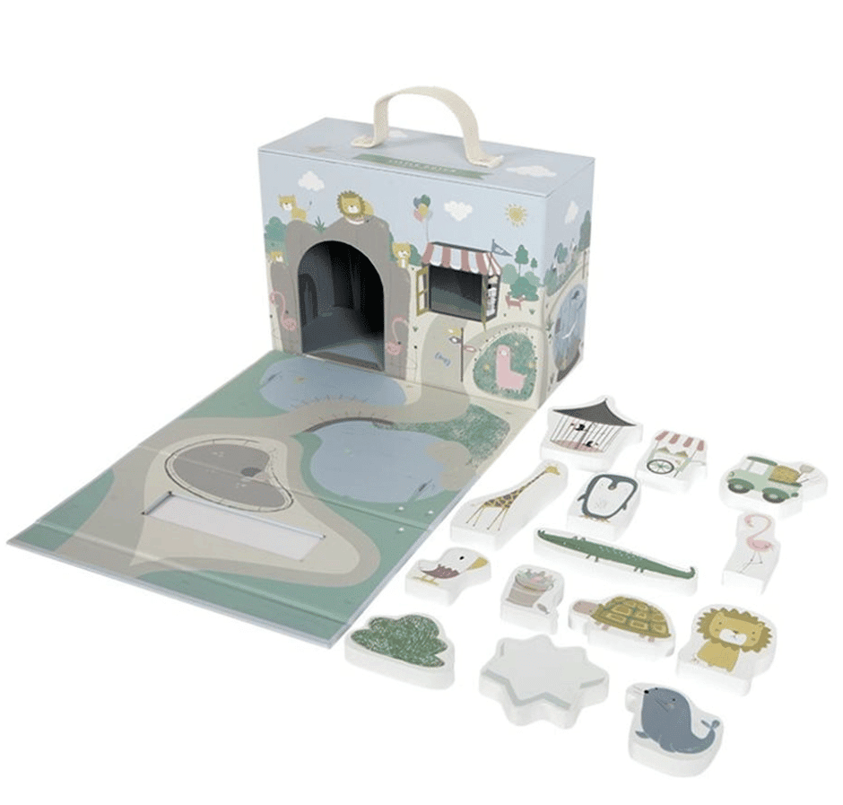 Little Dutch Play Box Zoo 1 Little Dutch Play Box Zoo