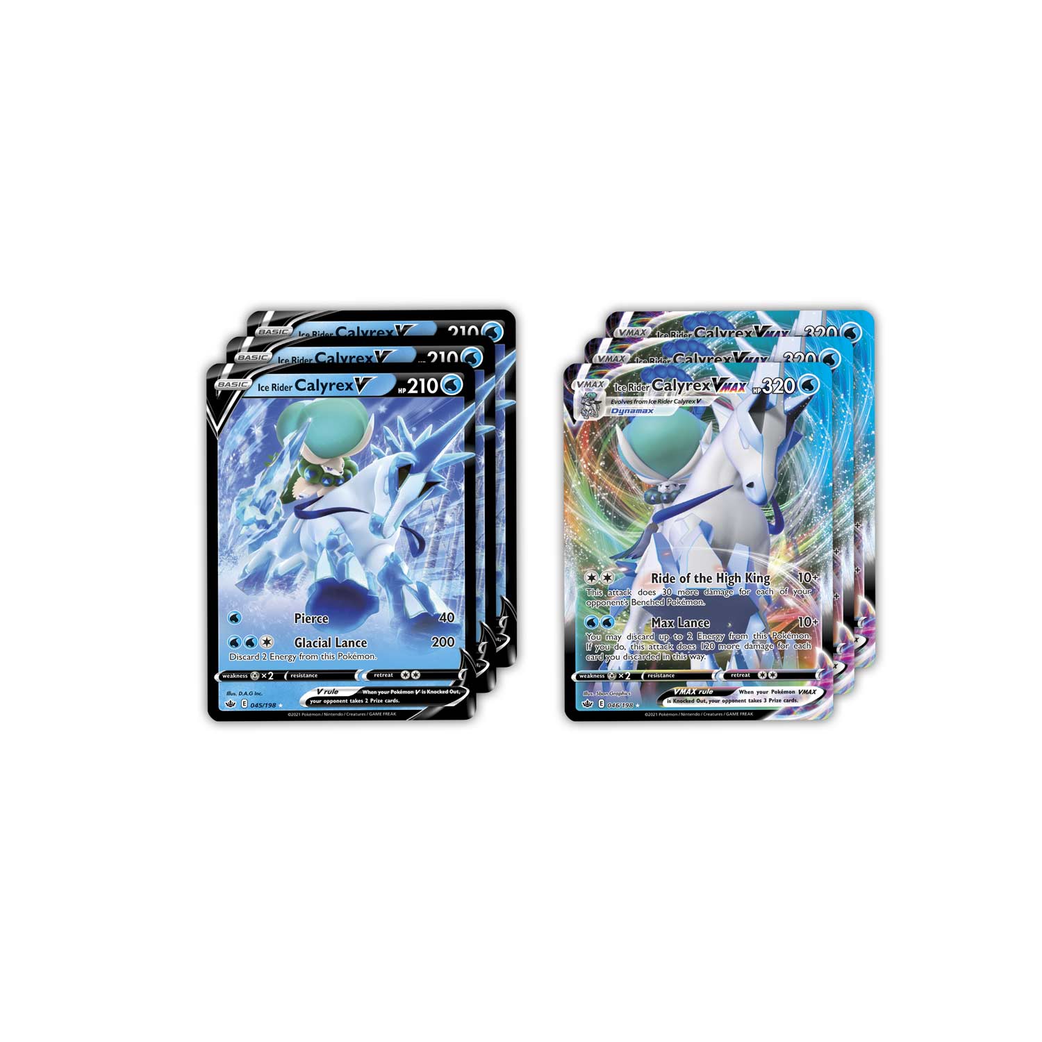 Pokémon TCG: Ice Rider Calyrex VMAX League Battle Deck -Lahjapakkaus 3 Pokémon TCG: Ice Rider Calyrex VMAX League Battle Deck -Lahjapakkaus - Image 3
