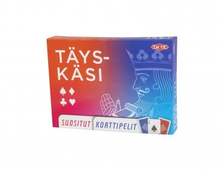 Täyskäsi -korttipelipaketti 3 täyskäsi korttipeli