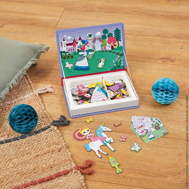 Janod Magneettikirja prinsessat 3 Janod Magneettikirja prinsessat