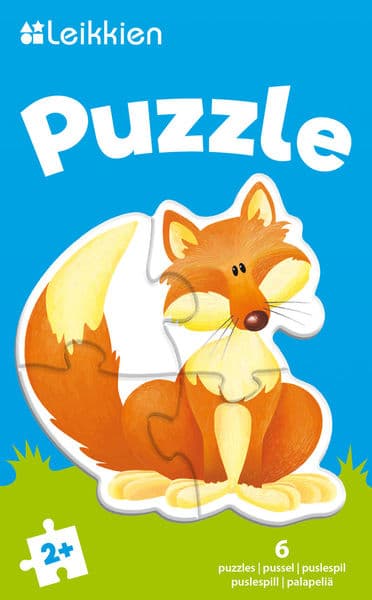 Leikkien Palapeli eläimet 6 palapeliä 1 Leikkien Palapeli eläimet 6 palapeliä