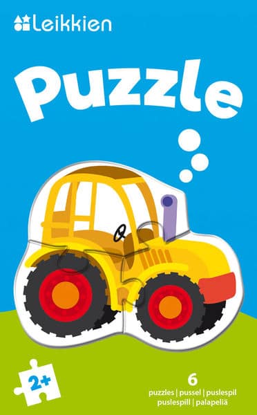 Leikkien Palapeli kulkuneuvot 6 palapeliä 1 Leikkien Palapeli kulkuneuvot 6 palapeliä