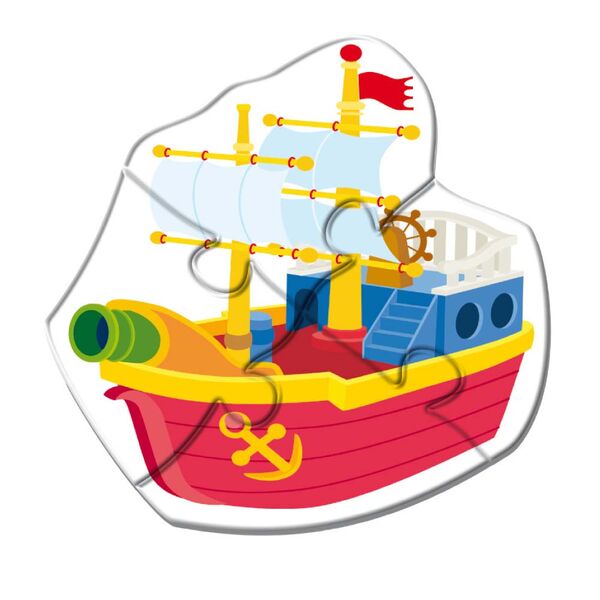 Leikkien Palapeli kulkuneuvot 6 palapeliä 3 Leikkien Palapeli kulkuneuvot 6 palapeliä - Image 3