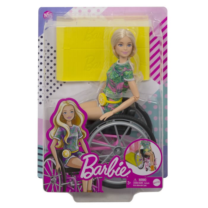 Barbie nukke ja Pyörätuoli 1 Barbie nukke ja Pyörätuoli
