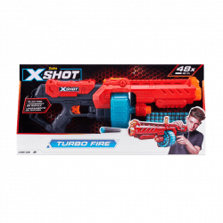 X-Shot Turbo Fire vaahtomuoviammusase