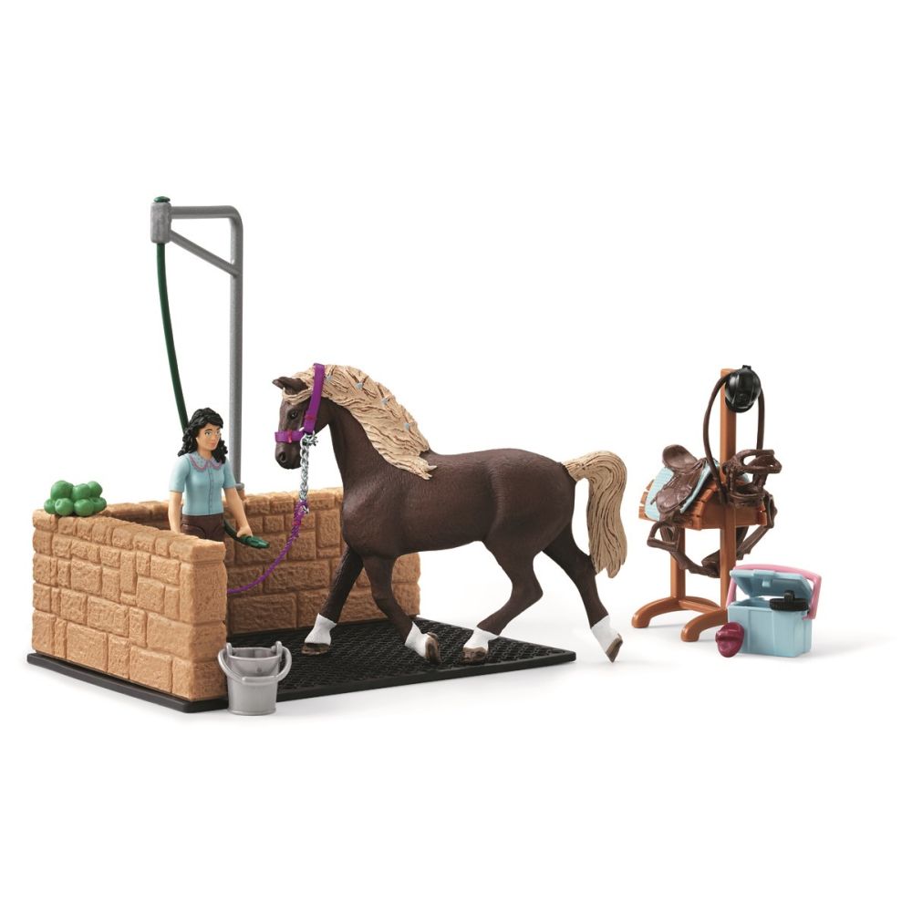 Schleich Horse Club Emily & Luna Pesupaikka 42438 3 Schleich Horse Club Emily & Luna Pesupaikka 42438 - Image 3