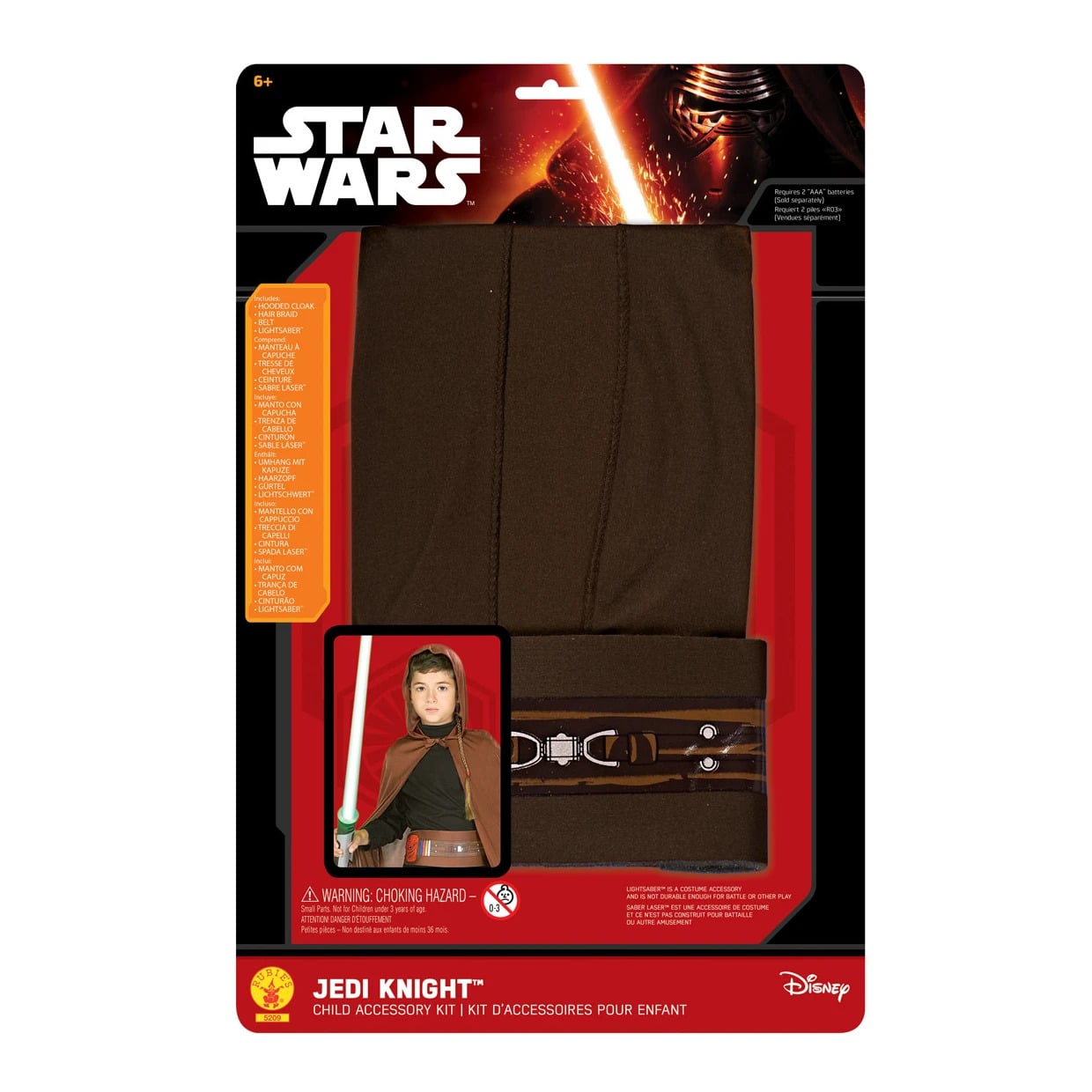 Star Wars Jedi setti + miekka 1 Star Wars Jedi setti + miekka