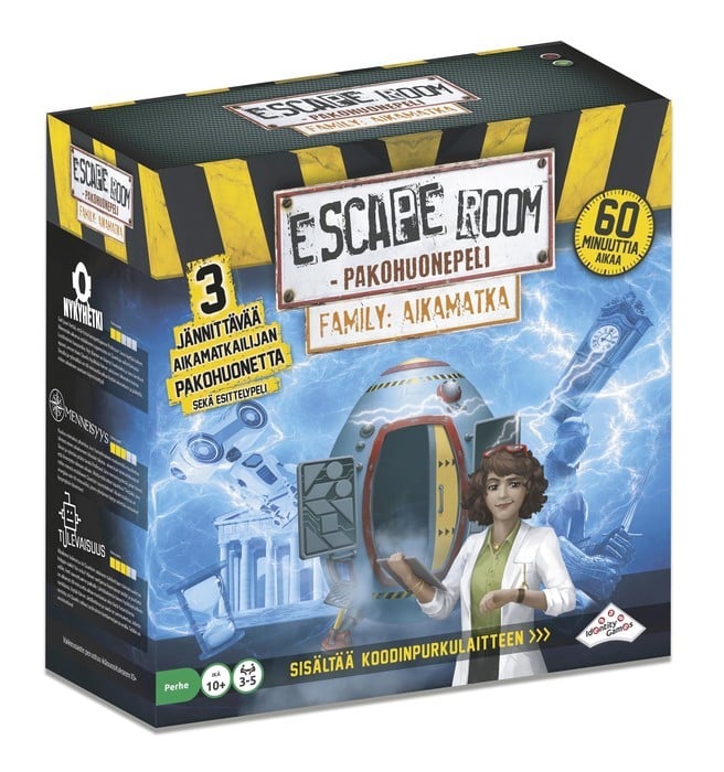 Escape Room Pakohuonepeli Family Aikamatka 1 Escape Room Pakohuonepeli Family Aikamatka