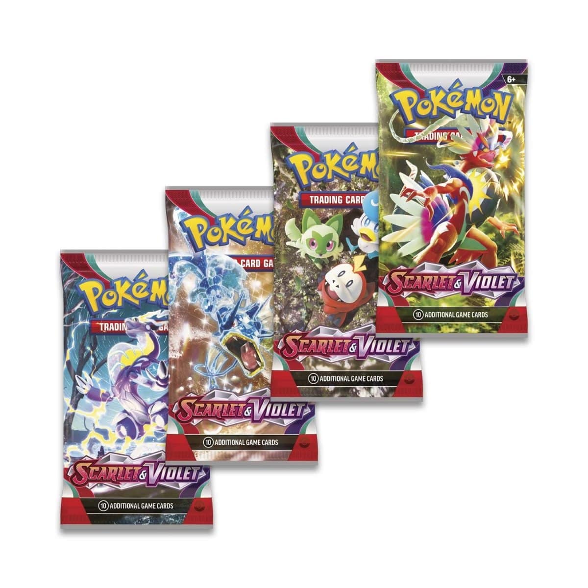 Pokémon TCG Sword & Shield- Scarlet & Violet 4 Pokémon TCG Sword & Shield- Scarlet & Violet