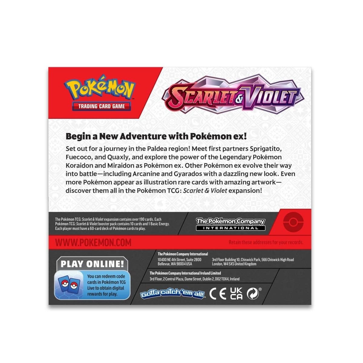 Pokémon TCG Sword & Shield- Scarlet & Violet 5 Pokémon TCG Sword & Shield- Scarlet & Violet