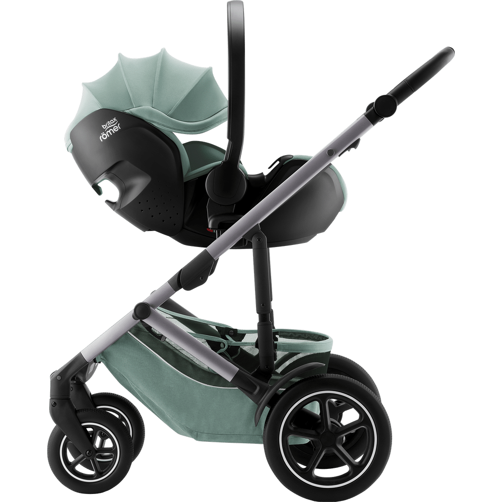 Britax Römer Smile 5Z Rattaat Jade green 3 Britax Römer Smile 5Z Yhdistelmävaunut