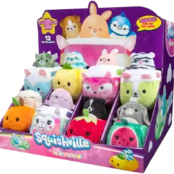 Squishmallows hahmo ja ajoneuvo