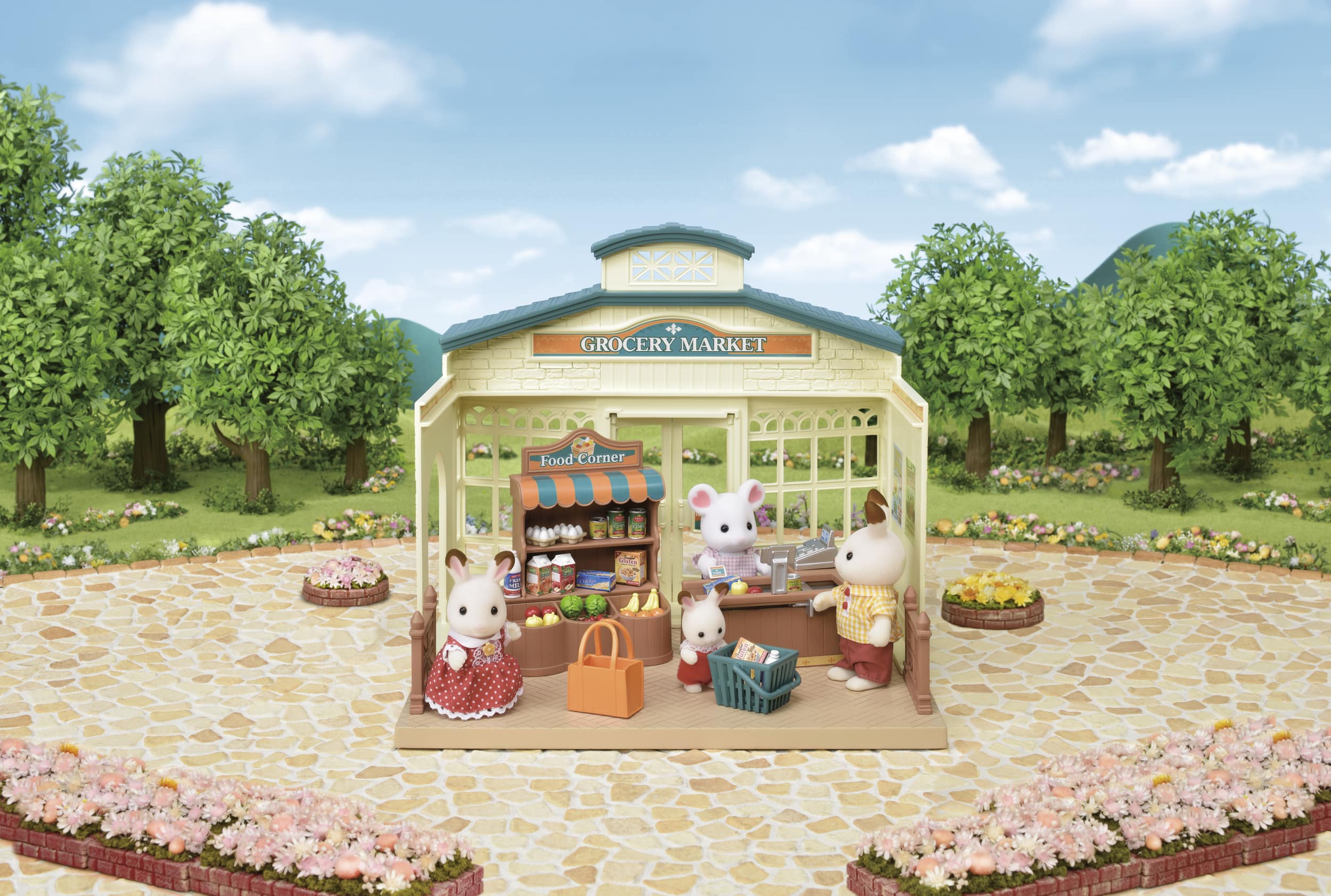 Sylvanian families Kylän supermarket 3 Sylvanian families Kylän supermarket