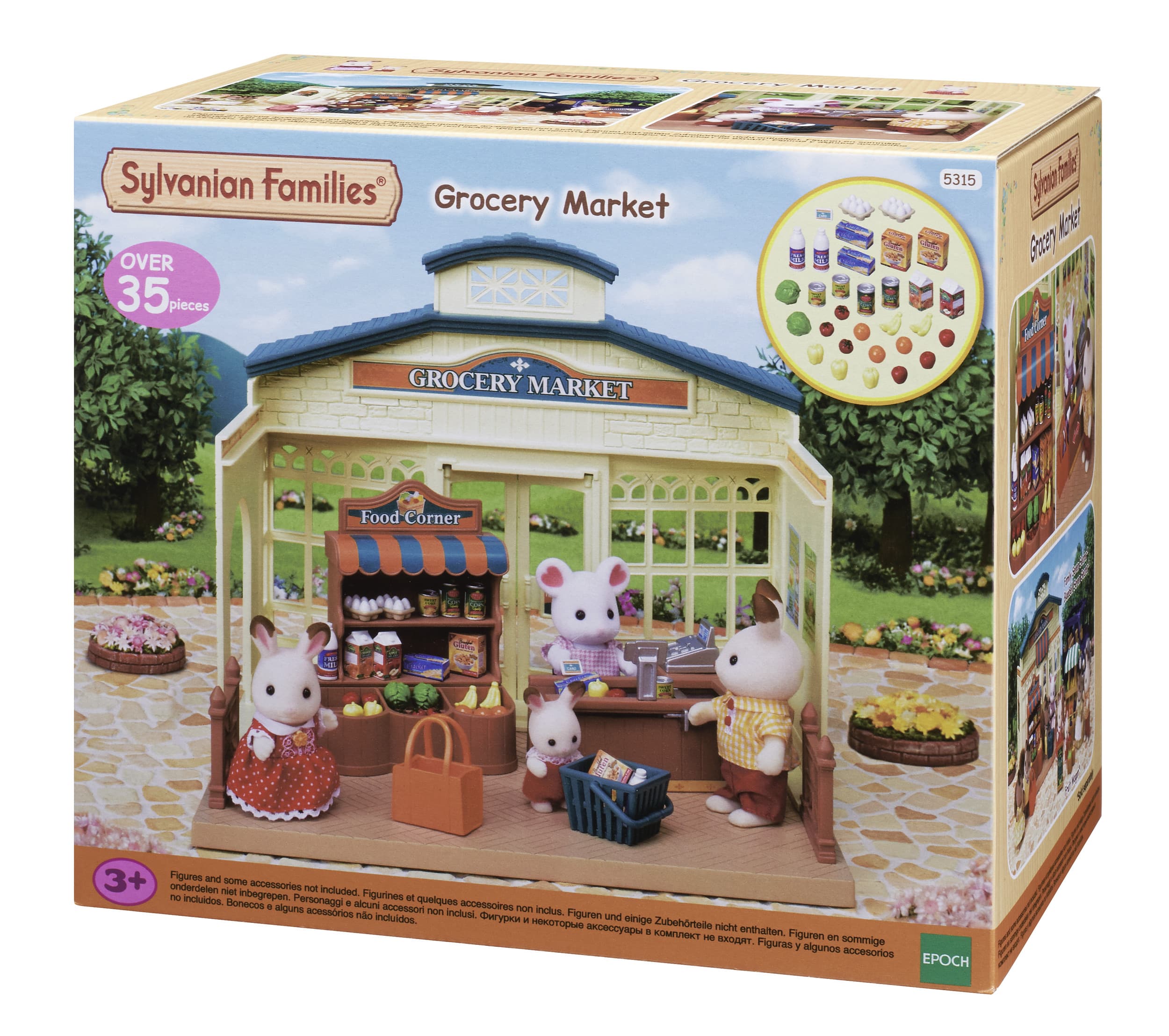 Sylvanian families Kylän supermarket 1 Sylvanian families Kylän supermarket
