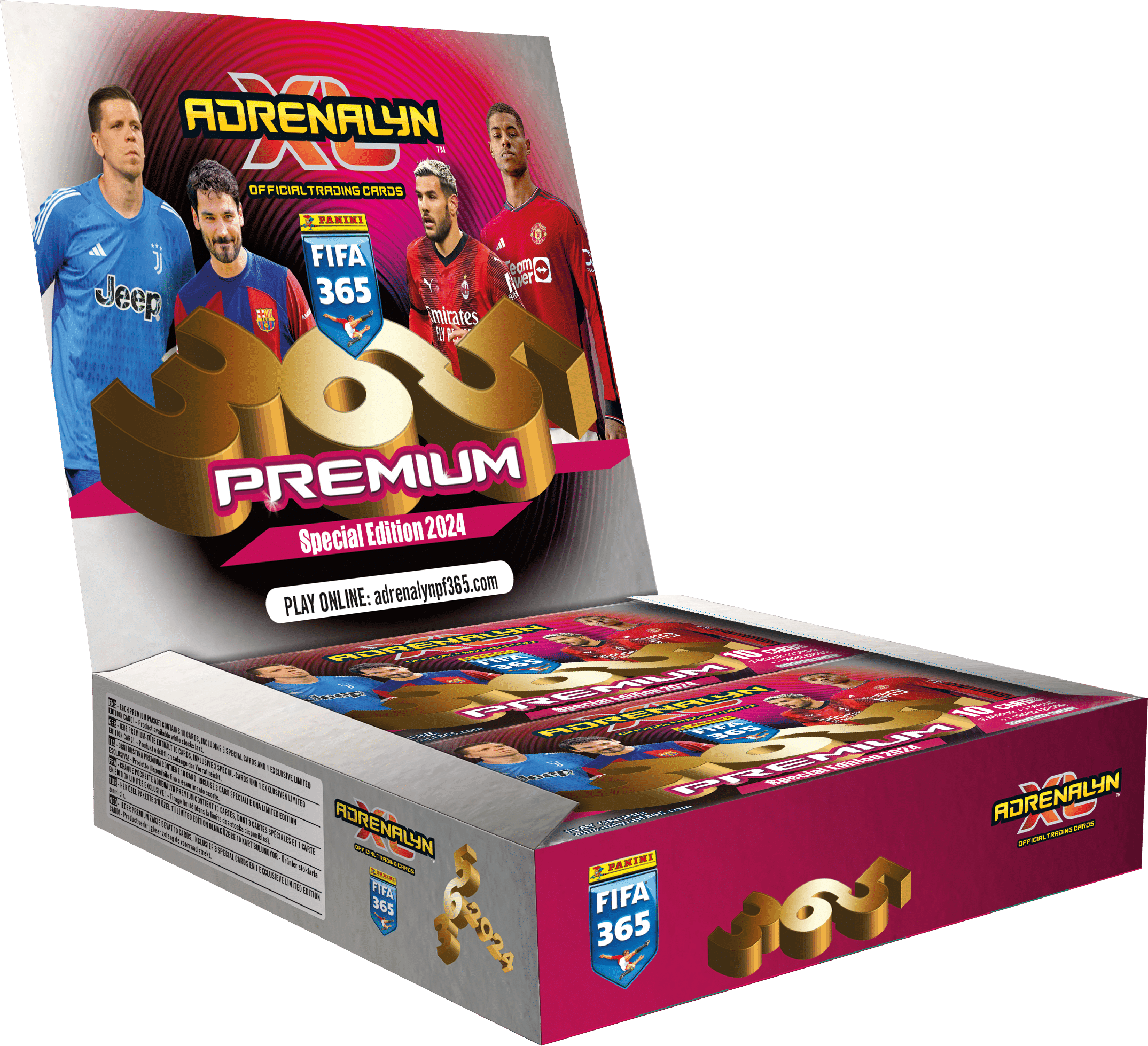Panini FIFA 365 Adrenalyn XL 2024 Premium Booster 2 Panini FIFA 365 Adrenalyn XL 2024 Premium Booster