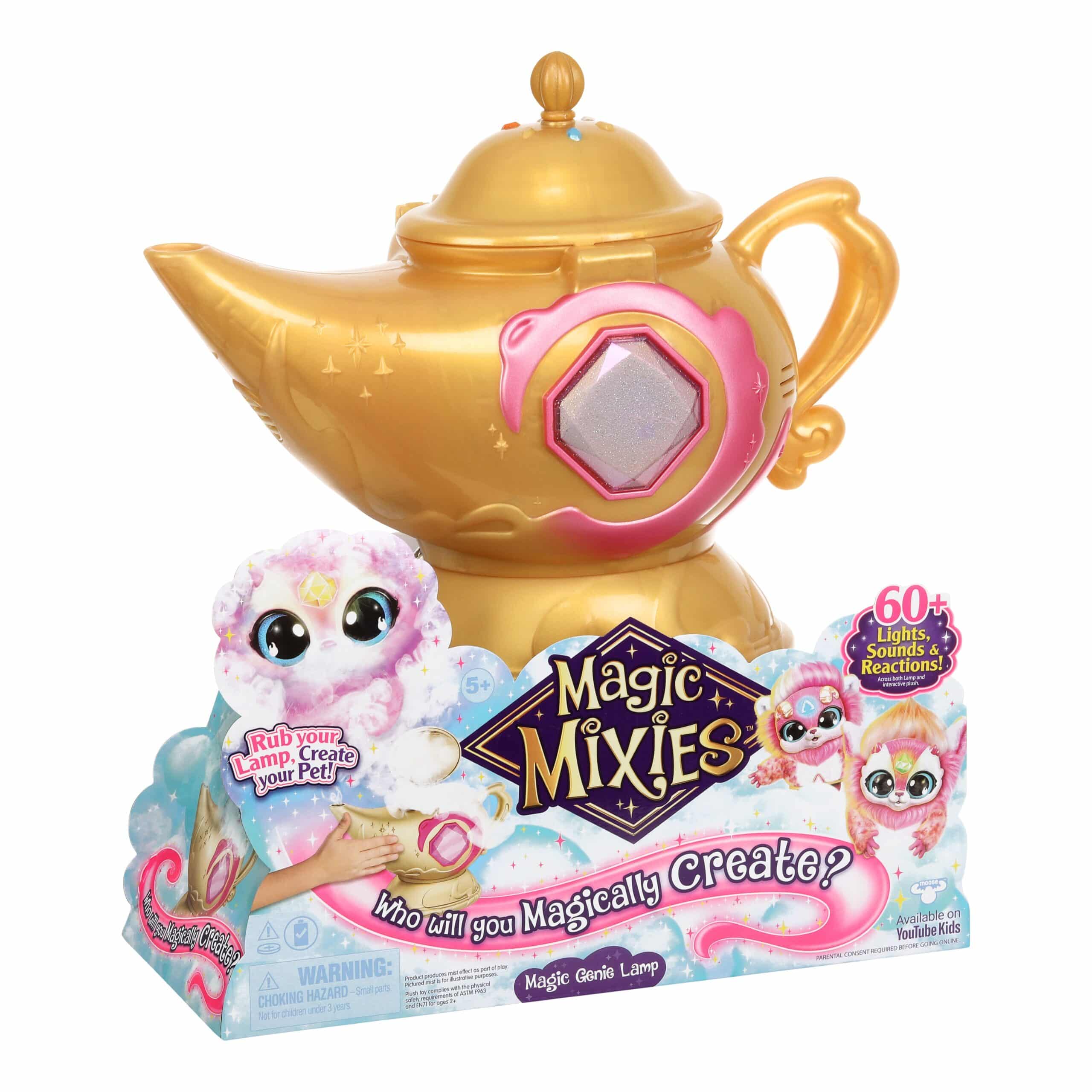Magic Mixies Genie Taikalamppu pinkki 1 Magic Mixies Genie Taikalamppu pinkki