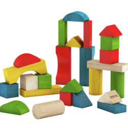 Brion 25 Värikästä Puupalikkaa