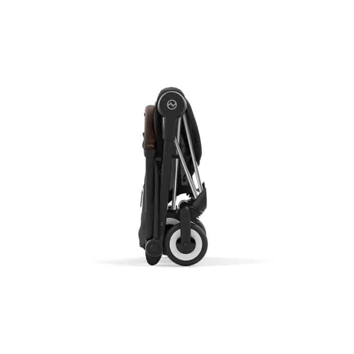 Cybex Coÿa matkaratas sepia black/crome runko 5 Cybex Coya rattaat