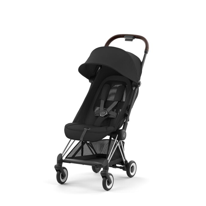 Cybex Coÿa matkaratas sepia black/crome runko 3 Cybex Coya rattaat
