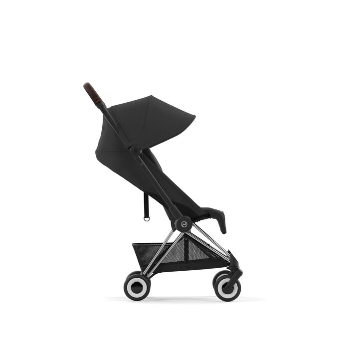 Cybex Coÿa matkaratas sepia black/crome runko 4 Cybex Coya rattaat