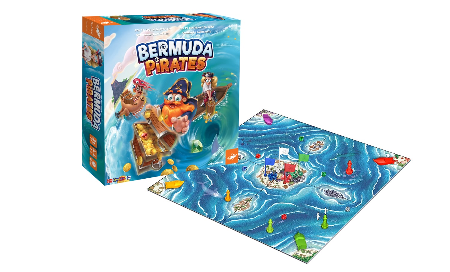 Bermuda Pirates Lautapeli 1 Bermuda Pirates Lautapeli