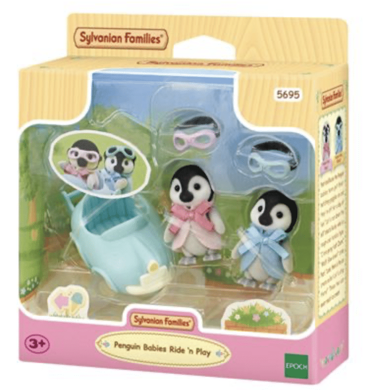 Sylvanian Families Pingviinivauvat ajelulla 1 Sylvanian Families Pingviinivauvat ajelulla-muksumassi.fi