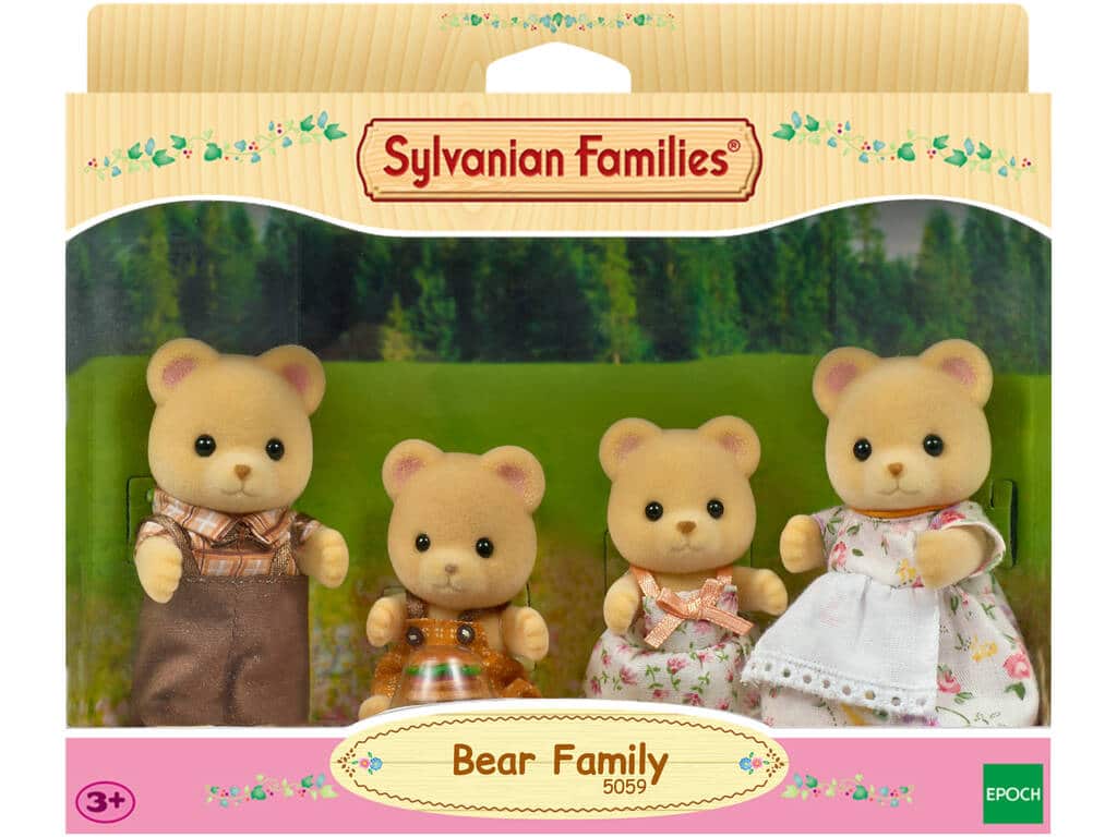 Sylvanian Families Karhuperhe 1 Sylvanian Families Karhuperhe