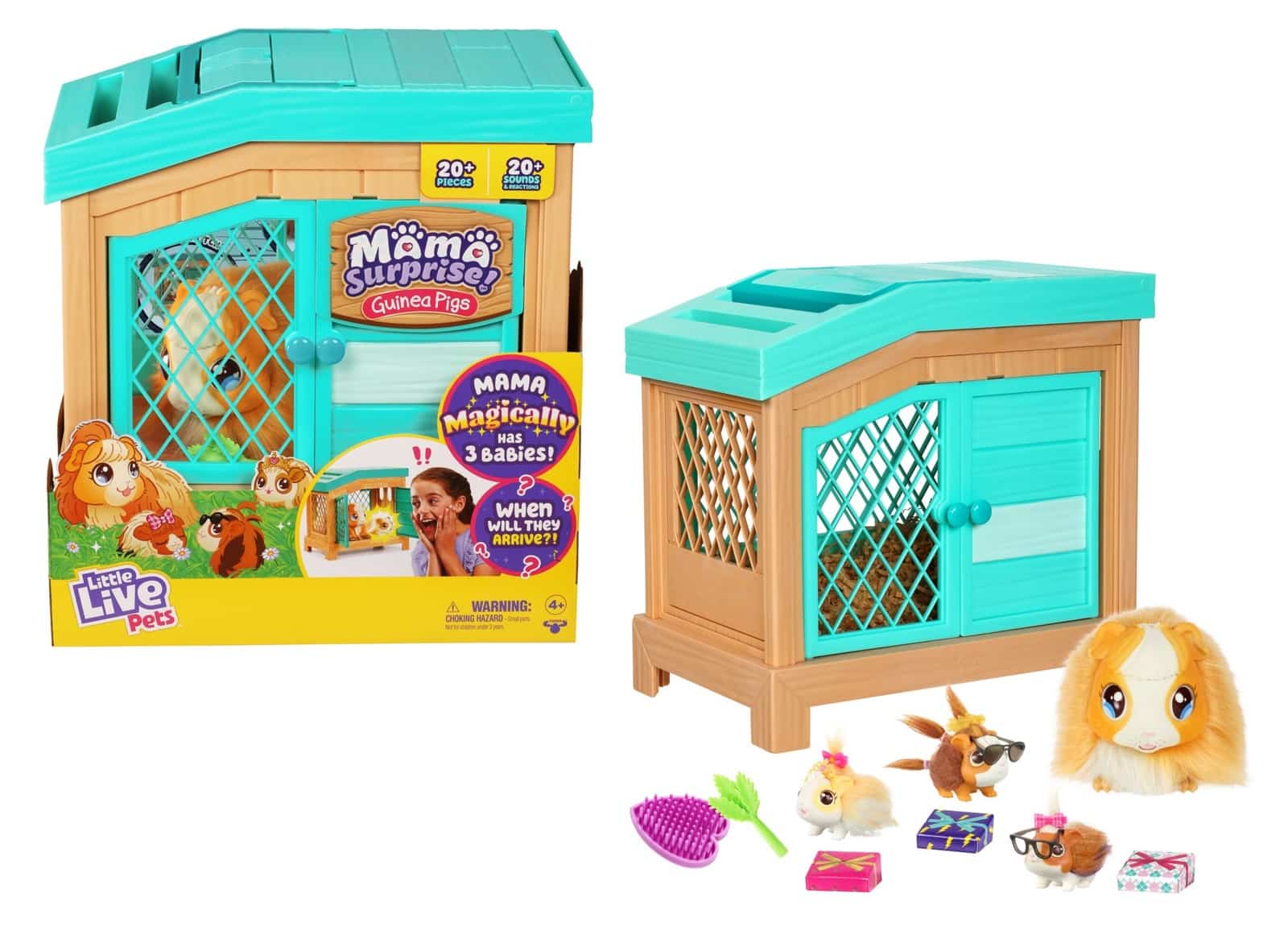 Little Live Pets Mama Surprise! Guinea Pigs 1 Little Live Pets Mama Surprise! Guinea Pigs