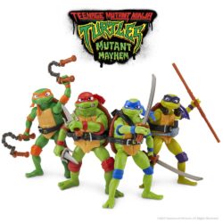 Turtles Mutant Mayhem Basic Figuurit