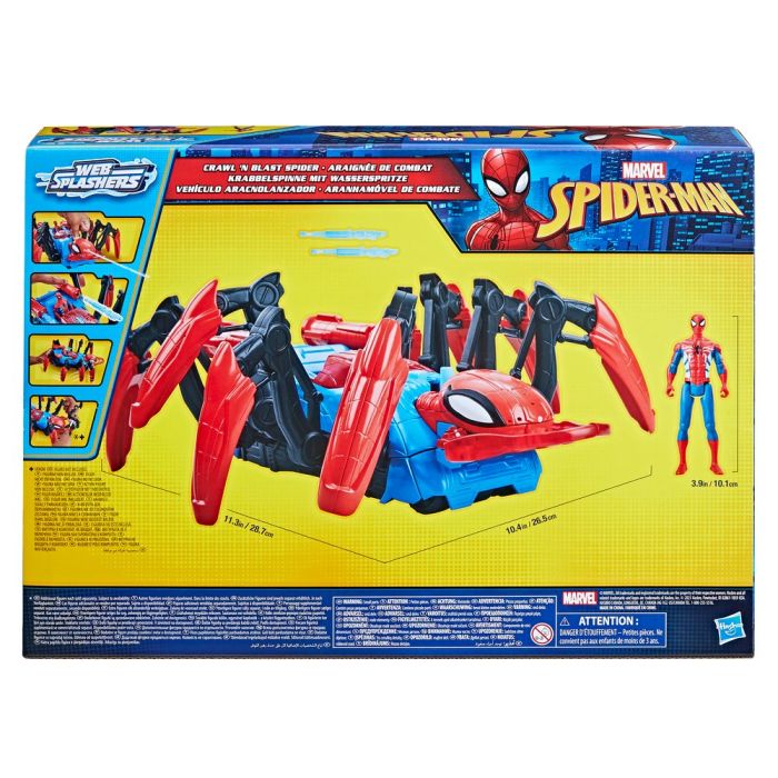 Spiderman Crawl' N Blast Spiderman leikkisetti 4 Spiderman Crawl' N Blast