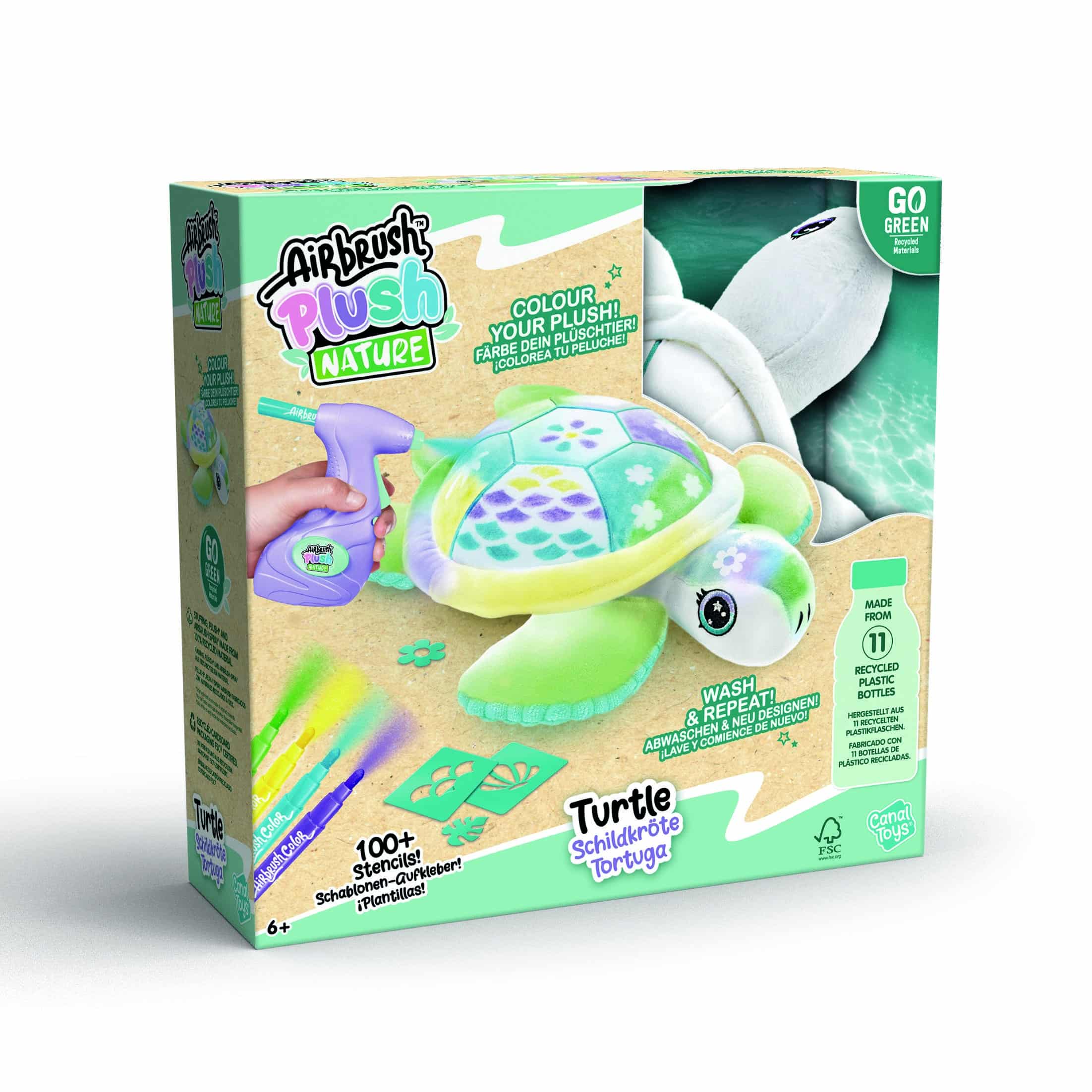 Airbrush Plush Nature Kilpikonna pehmo 1 Airbrush Plush Nature Kilpikonna