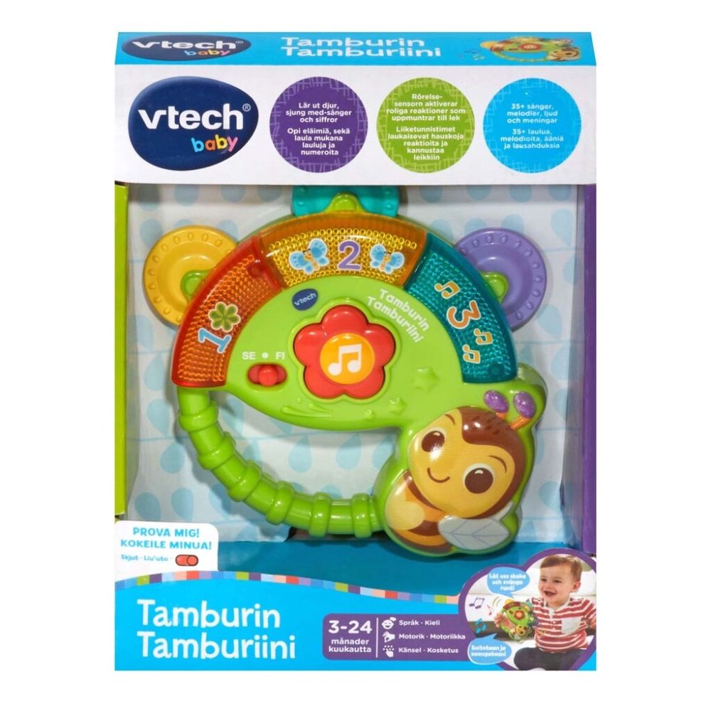 Vtech Baby Tamburiini 1 Vtech Baby Tamburiini