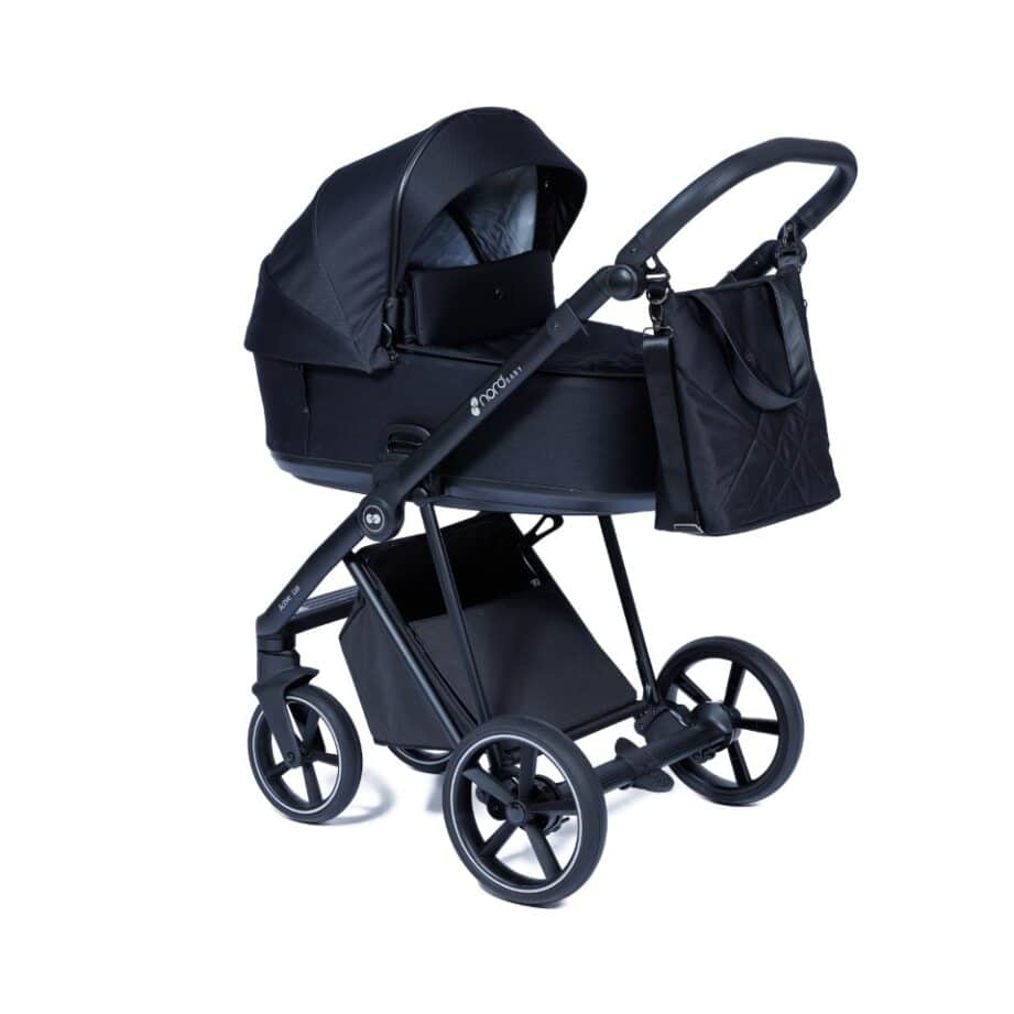 Nord Active Lux Yhdistelmävaunut 2024 Black/Black grip-rungolla 6 Nord Active Lux Yhdistelmävaunut 2024 Black/Black grip-rungolla